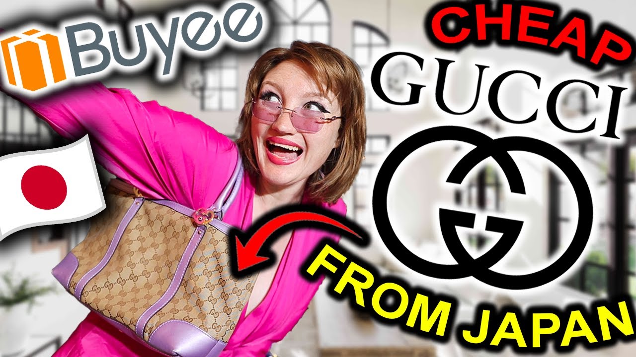 BUYING SECOND HAND LUXURY FROM JAPAN | TRYING THE "BUYEE" SHOPPING SERVICE!!! *risky Gucci haul*