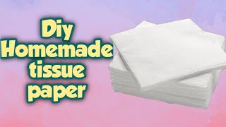 Diy Homemade tissue paper/diy tissue paper at home/how to make tissue paper/Craft and slime hub screenshot 3