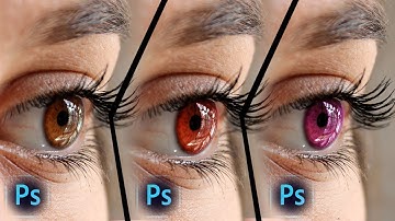 Photoshop 2022 : Change Eye Colour in Photoshop | Easy Tutorial #photoshop