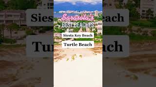 Sarasota's best beaches according to Visit FL. Which is your favorite? #sarasota #sarasotabeaches