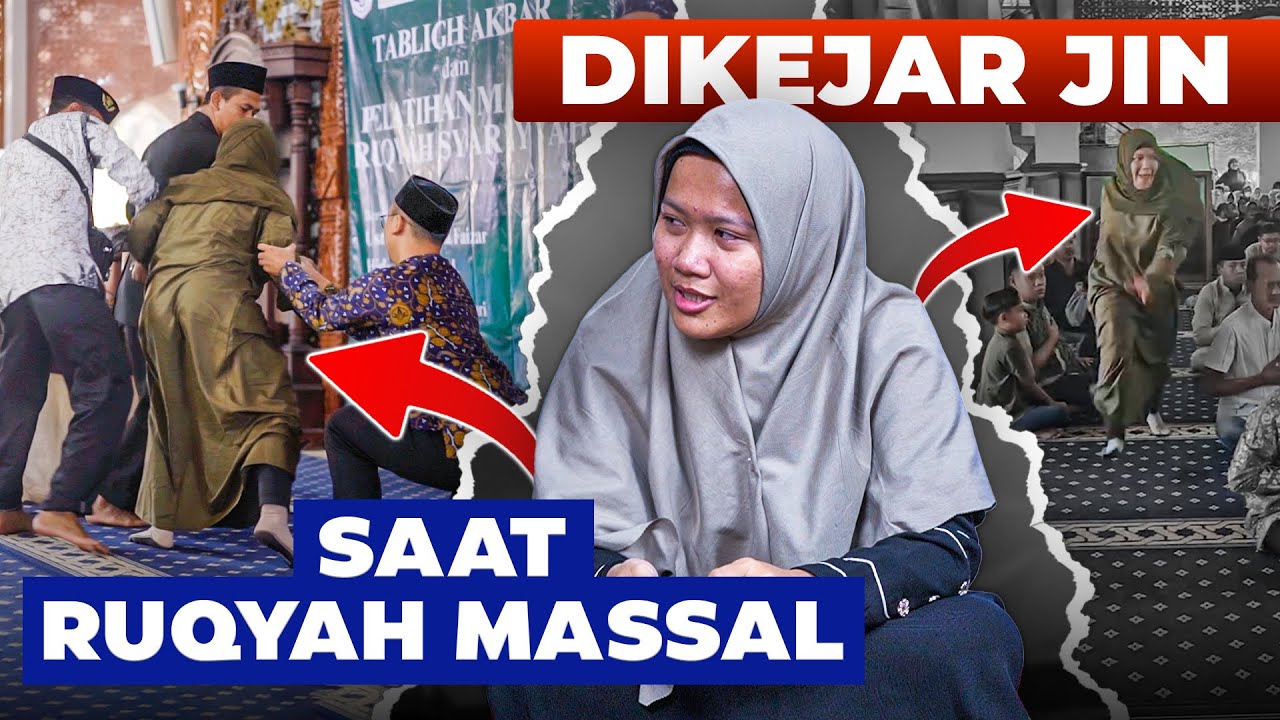 DIKEJAR JIN SAAT RUQYAH MASSAL
