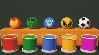 Famous Learn Colors with Surprise Soccer Balls - Magic Liquids for Children Toddlers Net Worth