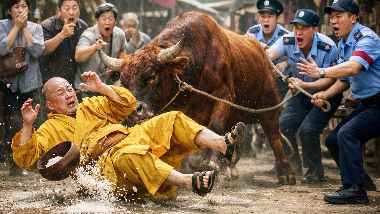 Đi Khất Thực Thì Bị Bò Húc - Lộ Ra Là Tội Phạm Trốn Truy Nã 30 Năm,Sư Thầy Giả Mạo Bị Bắt Tại Trận