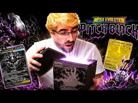 PITCH BLACK Pokemon Opening | Elite Trainer Box and Booster Bundle