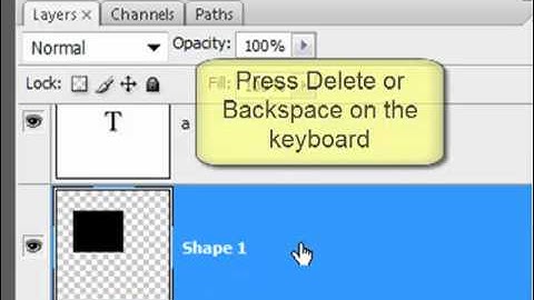 Using Type to Change Shapes in Photoshop and PSE