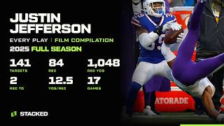 Justin Jefferson: Every Touch of the 2025 Season | Full Film Compilation