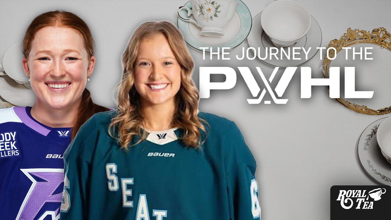 Living the Dream of a Pro Hockey Player in the PWHL! 🏒 | RoyalTea