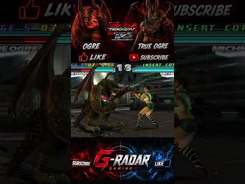 🔥 True Ogre & Ogre vs Jun & Julia | Tekken Tag Tournament gameplay #shorts #trending #tekken #viral