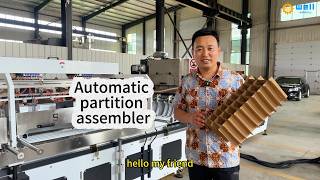 Automatic Partition Assembler Machine | Corrugated Carton Clapboard Assembly Line#PartitionAssembler