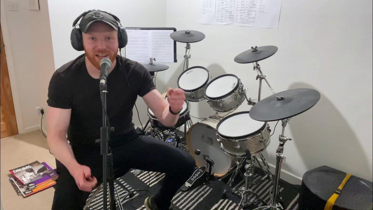 "Weak Hand" Development Groove Drill! One Minute Drum Lesson 🥁 YouTube