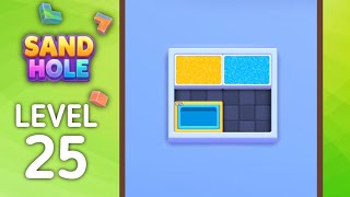 Sand Hole: Block Sort Jam Level 25 Solution 