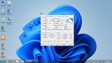 Hướng dẫn kiểm tra Cấu Hình máy tính CPU, Ram, Hệ điều hành đơn giãn - Bằng phần mềm CPU-Z