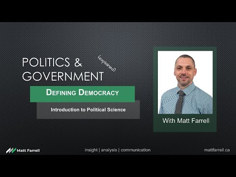 Defining Democracy