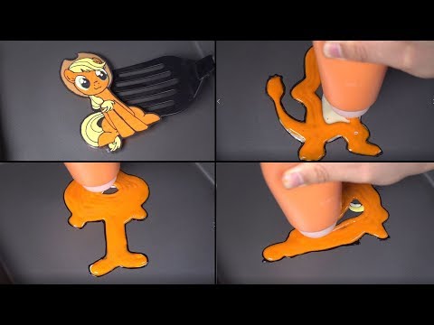 <strong>Orange</strong> Pancake Art Challenge - <strong>my</strong> little pony, Charmander, Garfield, The Amazing World of Gumball