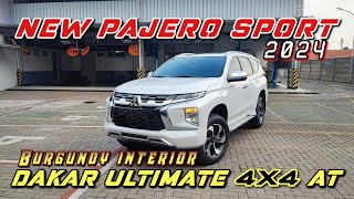 Pajero Sport Dakar Ultimate 4x4 AT White #pajero