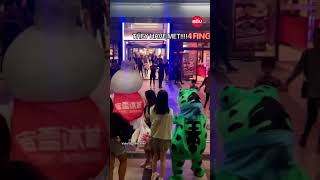 Frog And Mixue Mascot Finally Meet In Singapore And Start Brawling 
