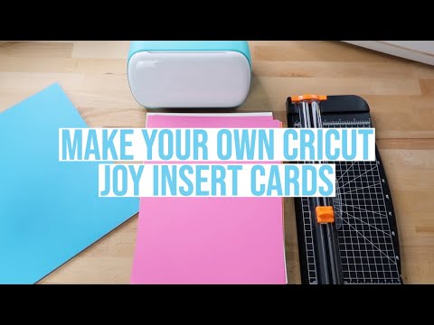 How to Use Cricut Joy Insert Cards to Make Cards (with Pictures)