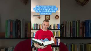 Looking up etymologies (I'm finding it)