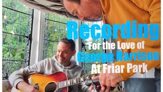 Carlos Vamos & Robin Nolan on Recording Beatles guitars /  new George Harrison Song & new Album
