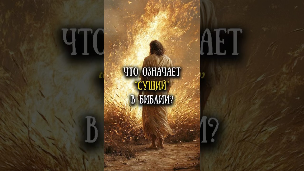 Имена и титулы Бога. Что значит «Сущий»