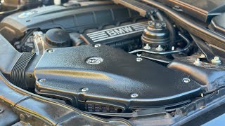 E90 328I Afe Power Magnumforce Intake Vs. Stock Intake