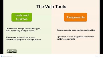 Optimising your use of the Vula Tests and Quizzes Tool