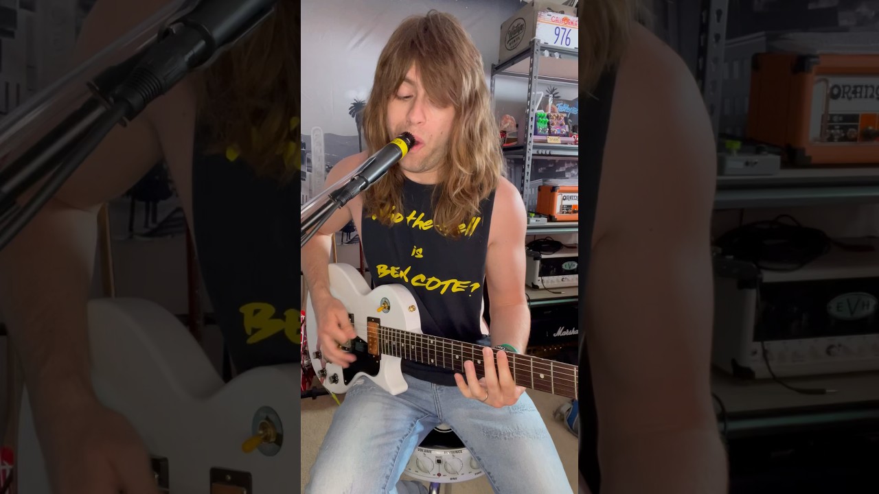 Ben Cote “Hair of the Dog” with MXR Talkbox 