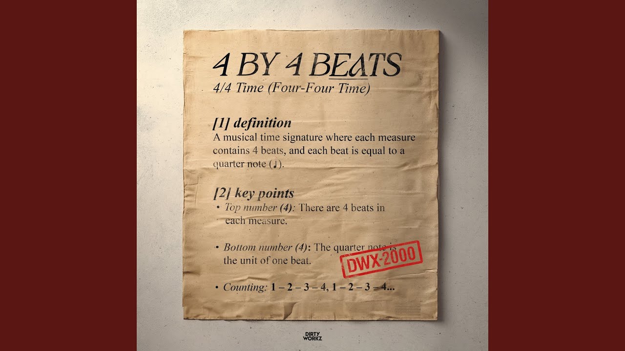 4 BY 4 BEATS (I Don't Care)