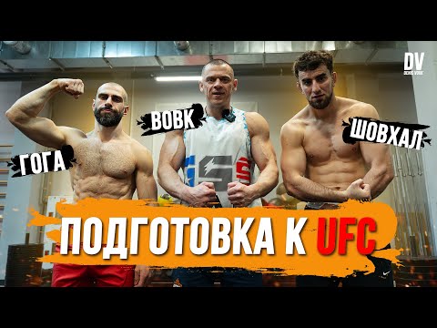 Preparing for UFC! Shovkhal, Vovk, Goga