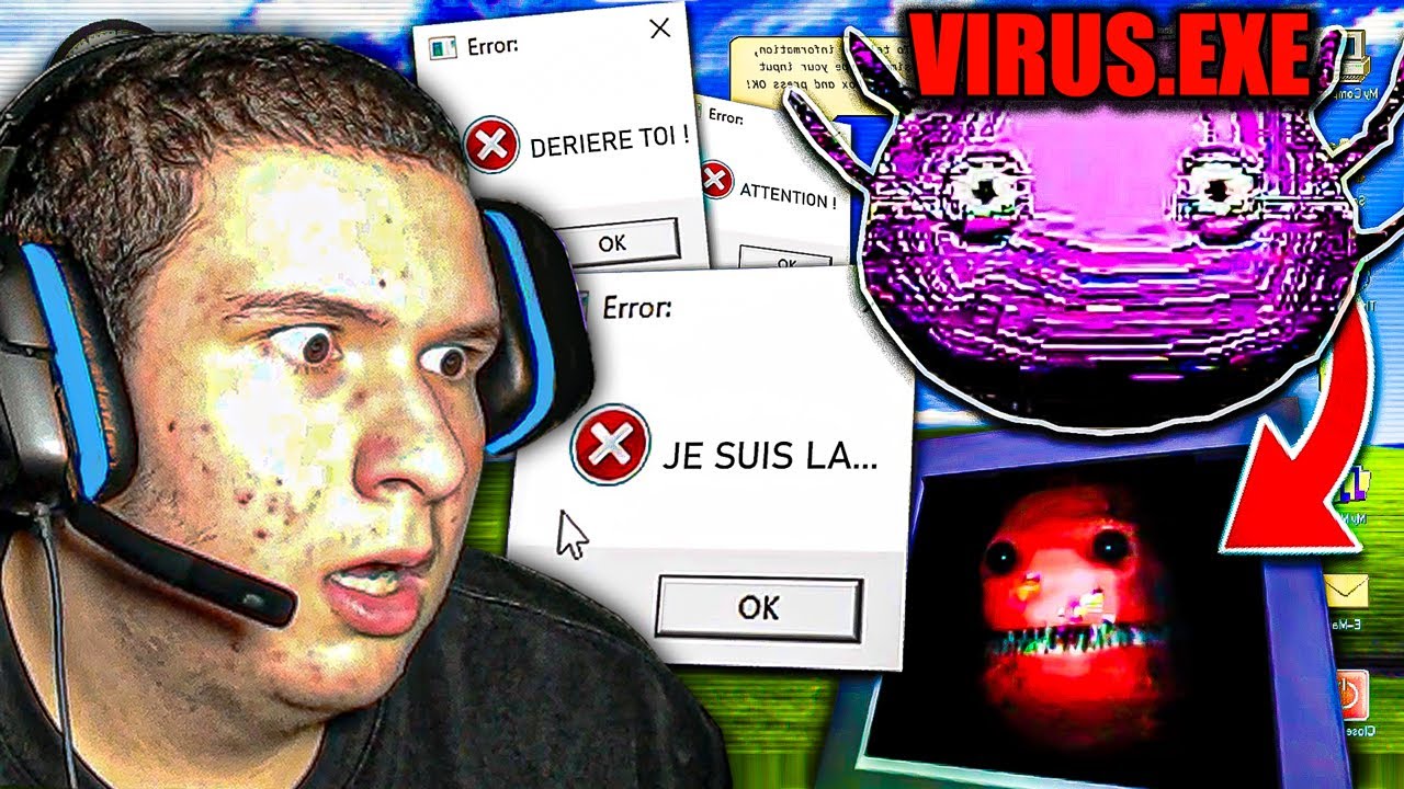 J'ai INSTALLÉ un VIRUS en plein LIVE ! (Je me suis fait hack.)
