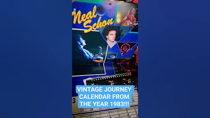 ORIGINAL JOURNEY CALENDAR FOR 1983