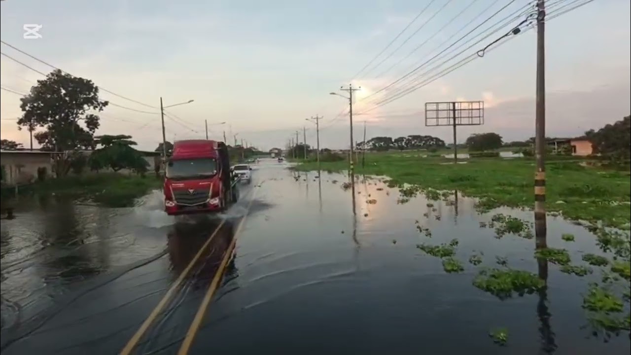 Llegó el invierno cambiar camiones por barcos 