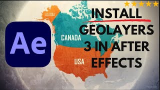 ✅ How to INSTALL GEOLAYERS 3 IN AFTER EFFECTS - FULL GUIDE 🚀✨😱✅