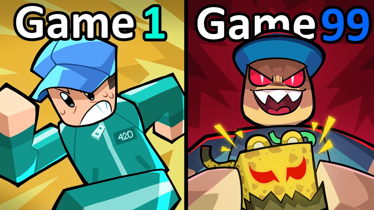 I Tried 100 Roblox Games For the First Time
