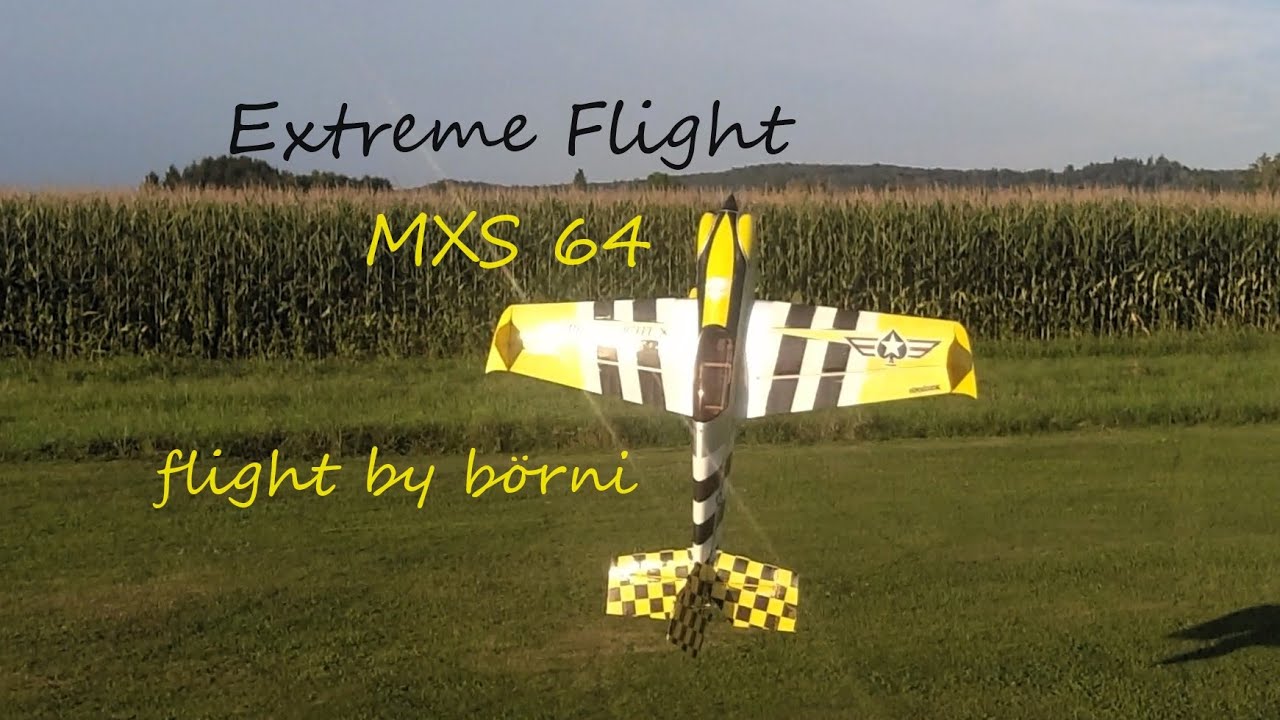 3D Aerobatics with Extreme Flight MXS 64 | Precision & Power - YouTube