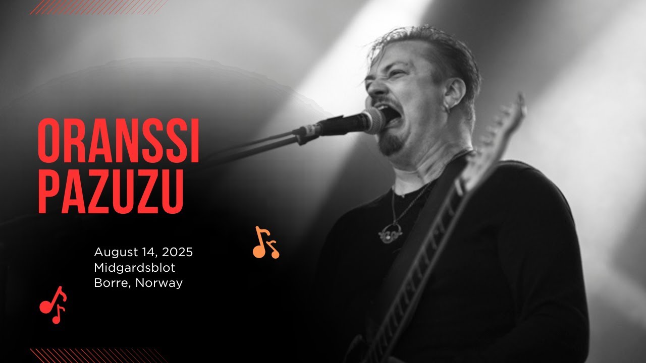 Oranssi Pazuzu. Концерт на фестивале Midgardsblot, Норвегия. 14 августа 2025