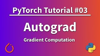 PyTorch Tutorial 03 - Gradient Calculation With Autograd