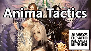 Anima Tactics Tabletop Miniatures Game - A Review Inspired by the Song from the Abyss Kickstarter