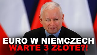 Wielka wtopa Kaczyńskiego w Białymstoku. Jego zdaniem euro w Niemczech warte jest 3 złote - YouTube