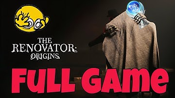 Platinum Playthrough of The Renovator: Origins l Solve Every Puzzle & Unlock Good & Bad Ending