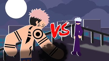 Gojo VS Sukuna (Stick Nodes) + Bonus