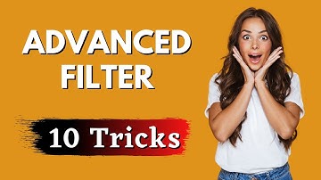 Excel Advanced Filter Tricks (10 Awesome Tricks) | Vivekananda Sinha | Video 155