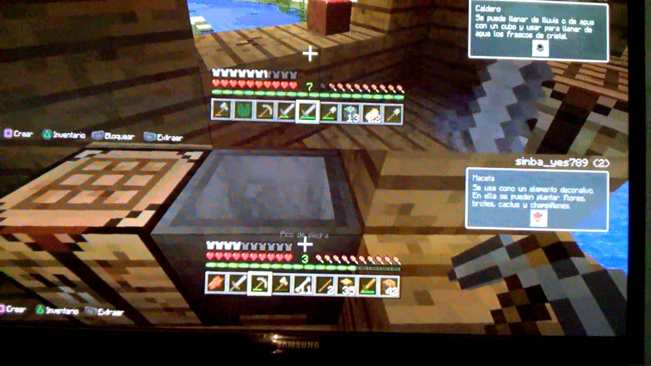 minecraft ps3 - YouTube