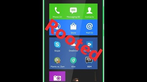 Root Nokia xl,x,x+ in one minute without pc