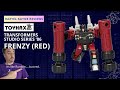 Toyhax review  transformers studio series 86 frenzy red