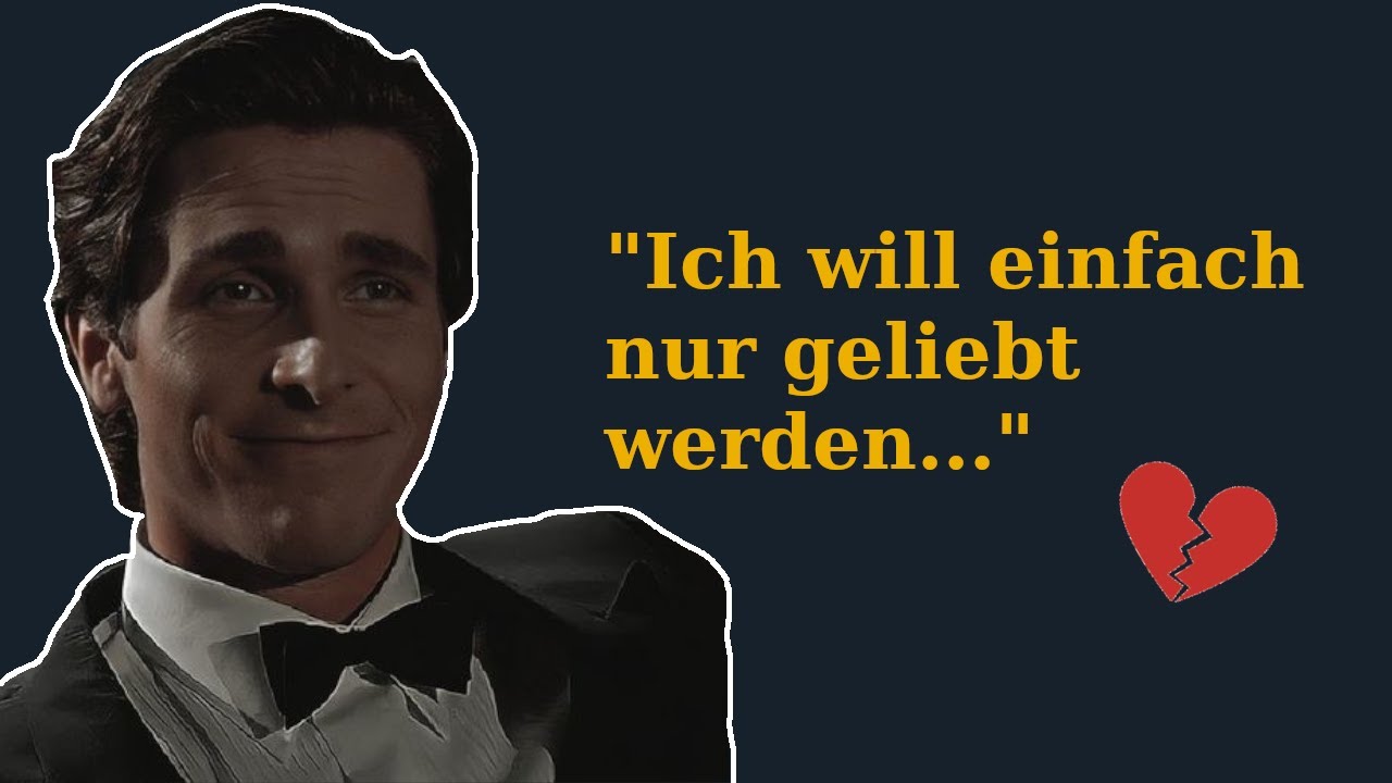 Ein Psychopath?//Patrick Bateman YouTube