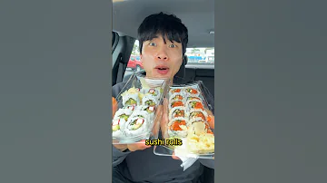 California roll is not real sushi..?🥹🥹 #food #americanfood #sushi #foodie #japanesefood