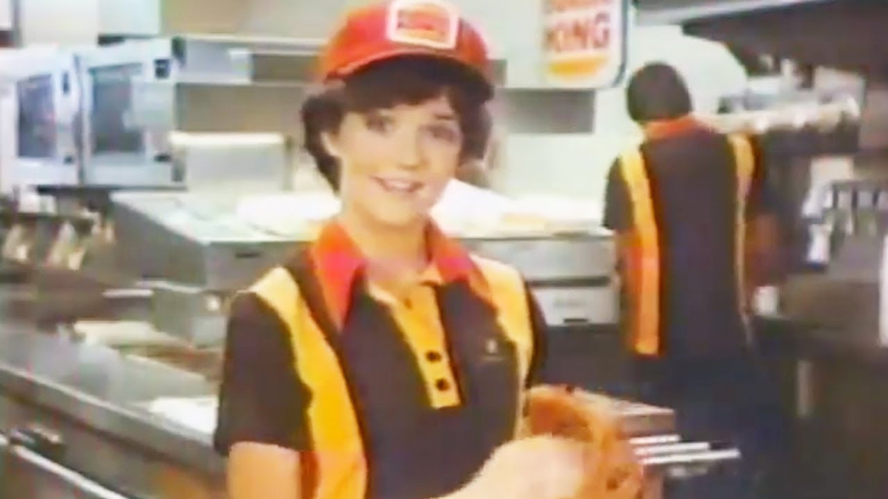 BURGER KING 1982 Commercial ft LEA THOMPSON - YouTube