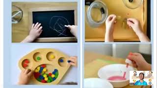 "Eye-hand coordination activities strengthening fine motor skills"