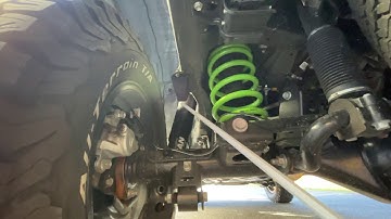 Toyota 4runner with KDSS Rear lift Explain